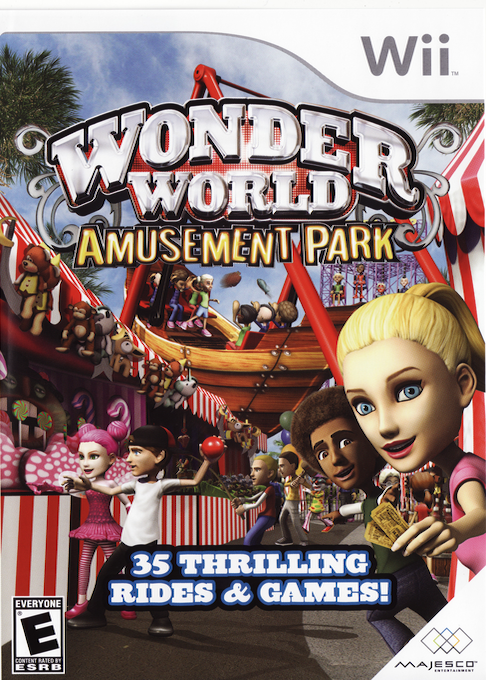 Wonder World Amusement Park box art