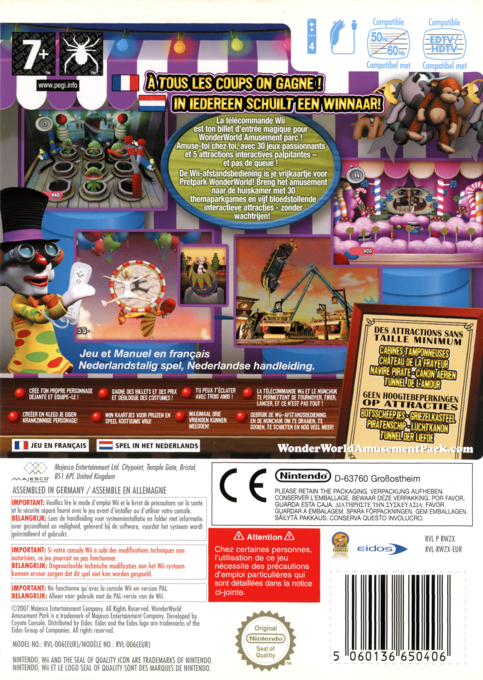 Wonder World Amusement Park — box-2D-back (EU)