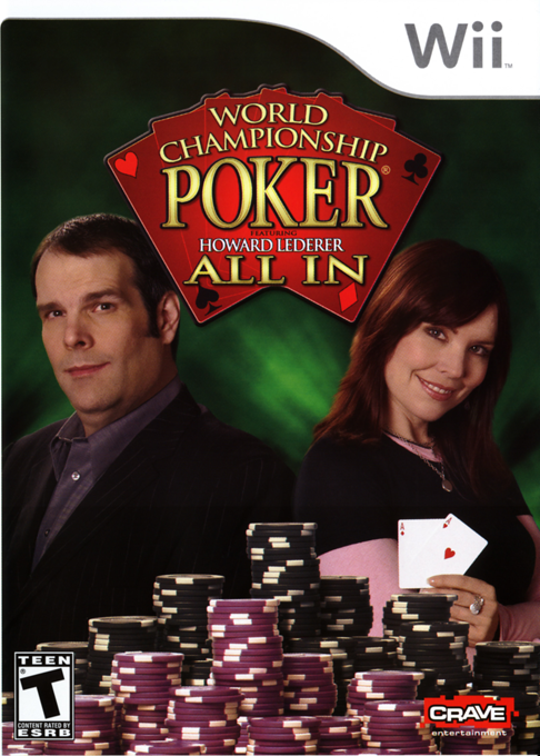 World Championship Poker Featuring Howard Lederer - All In box art