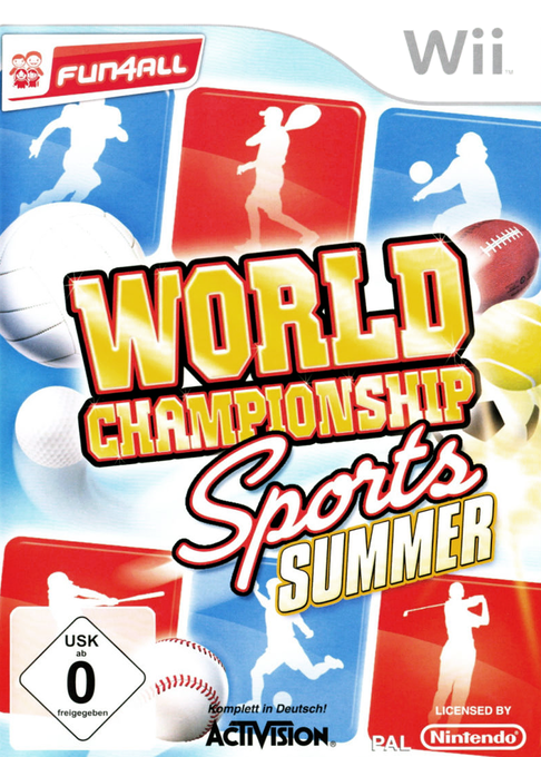 World Championship Sports Summer box art