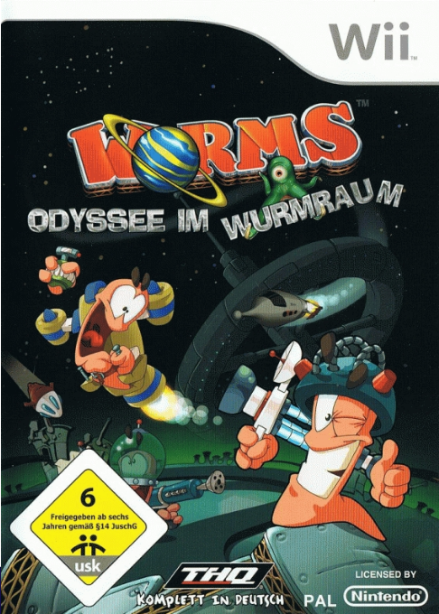 Worms - L'odyssée Spatiale — box-2D (DE)