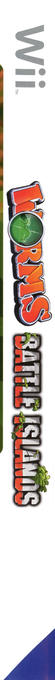 Worms - Battle Islands — box-2D-side (DE)