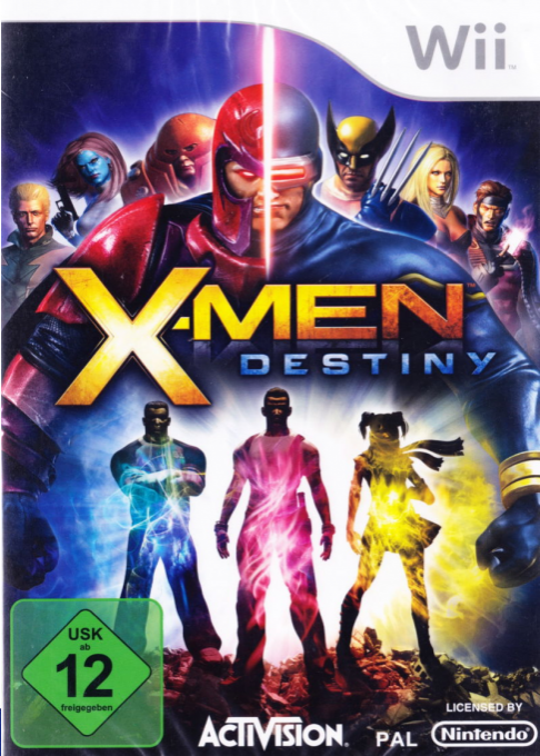 X-men Destiny — box-2D (DE)