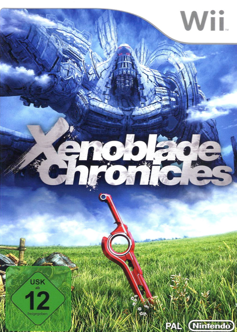Xenoblade Chronicles — box-2D (DE)