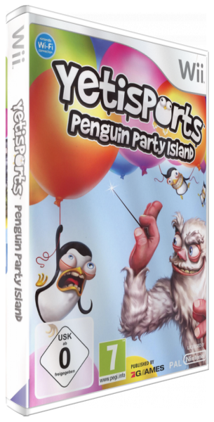 Yetisports - Penguin Party Island — box-3D (DE)