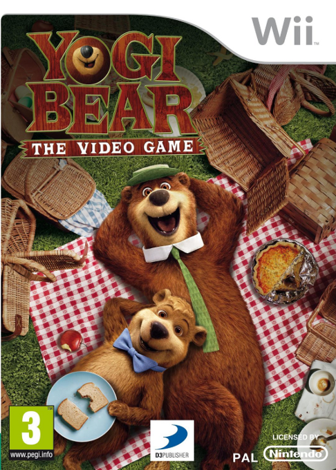 Yogi L'ours - Le Jeu Vidéo — box-2D (EU)