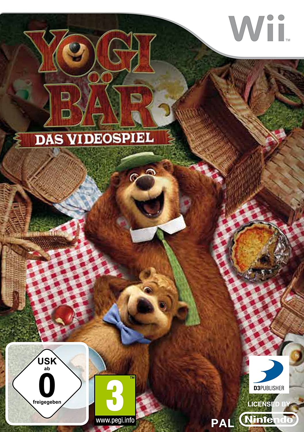 Yogi L'ours - Le Jeu Vidéo — box-2D (DE)