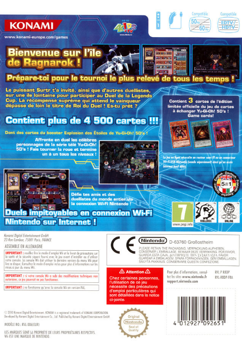 Yu-gi-oh! 5d's Master Of The Cards — box-2D-back (FR)