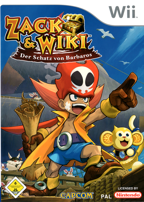 Zack and Wiki - Quest for Barbaros Treasure — box-2D (DE)