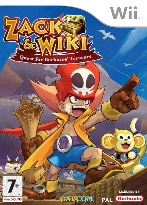 Zack and Wiki - Quest for Barbaros Treasure — box-2D (EU)