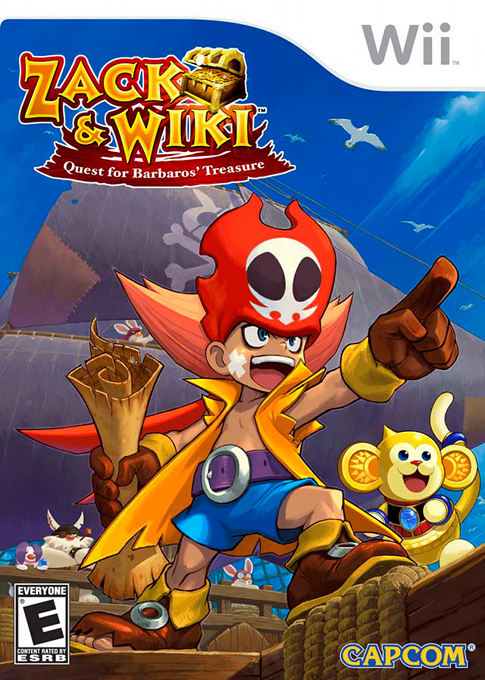Zack and Wiki - Quest for Barbaros Treasure box art