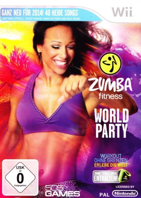 Zumba Fitness World Party — box-2D (DE)