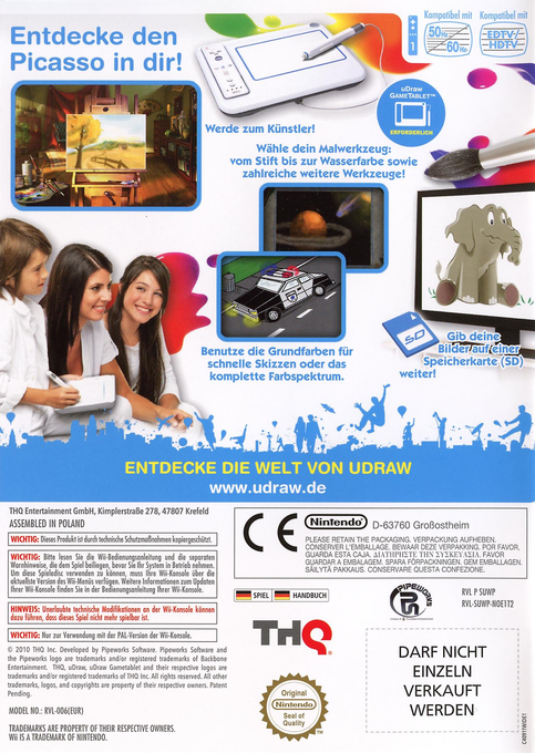 uDraw Studio - Instant Artist — box-2D-back (DE)