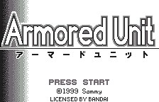 Armored Unit — sstitle (JP)