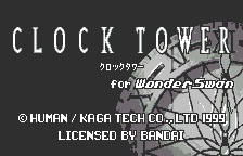 Clock Tower — sstitle (JP)