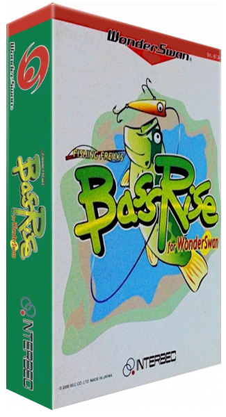 Fishing Freaks - Bassrise For Wonderswan — box-3D (JP)