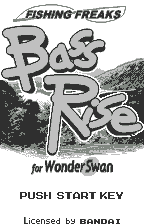 Fishing Freaks - Bassrise For Wonderswan — sstitle (JP)