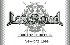 Last Stand — sstitle (JP)