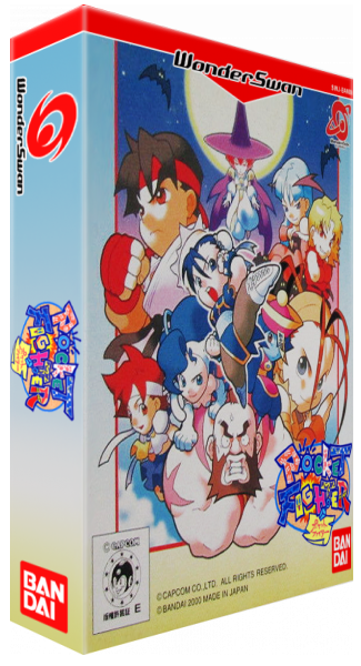 Pocket Fighter — box-3D (JP)