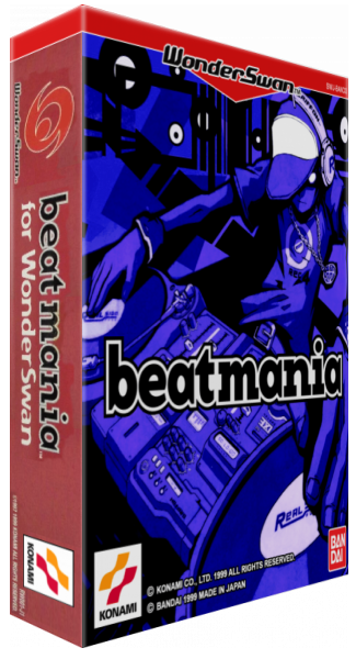 beatmania for WonderSwan — box-3D (JP)