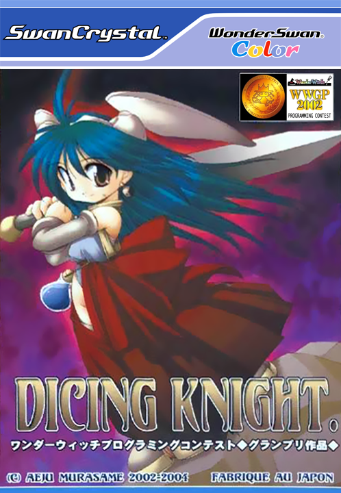 Dicing Knight. box art