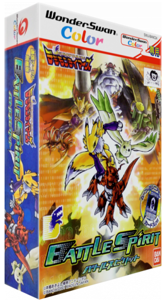 Digimon Tamers - Battle Spirit — box-3D (JP)