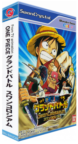 One Piece Grand Battle - Swan Colosseum — box-3D (JP)