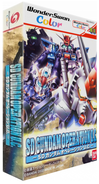 SD Gundam - Operation U.C. — box-3D (JP)