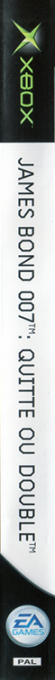 007 - Everything Or Nothing — box-2D-side (FR)