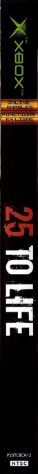 25 To Life — box-2D-side (CA)