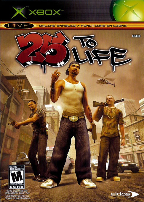 25 To Life — box-2D (CA)
