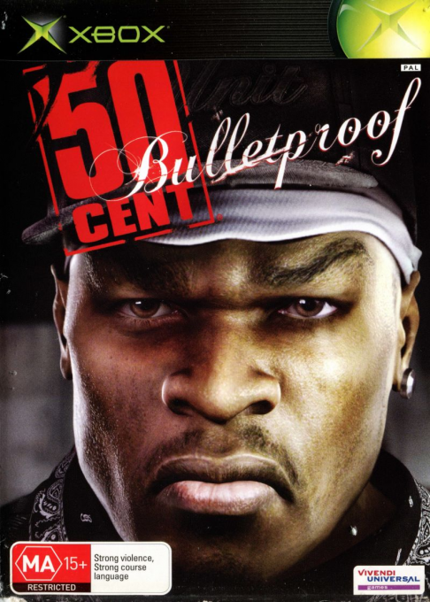 50 Cent - Bulletproof — box-2D (AU)