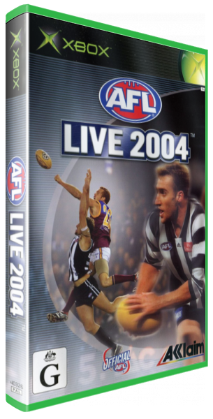AFL Live 2004 — box-3D (AU)