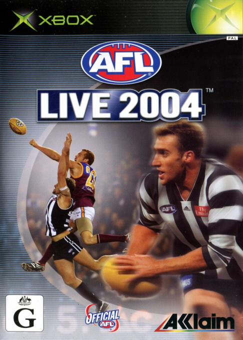 AFL Live 2004 box art