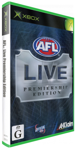 AFL Live Premiership Edition — box-3D (AU)