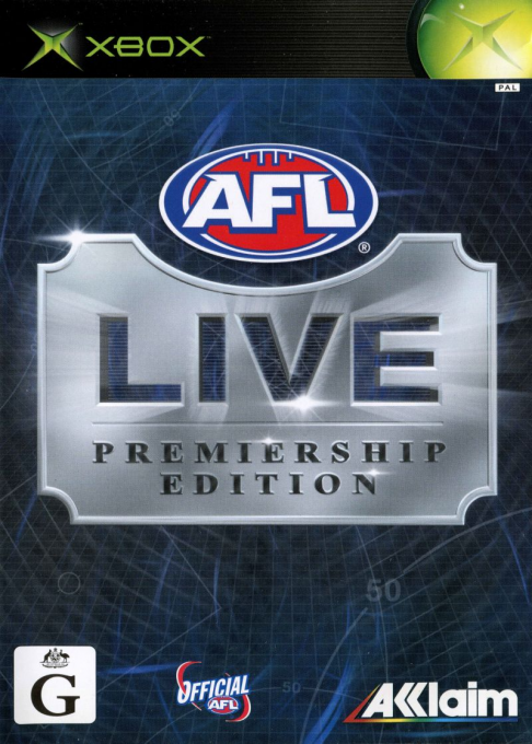AFL Live Premiership Edition box art