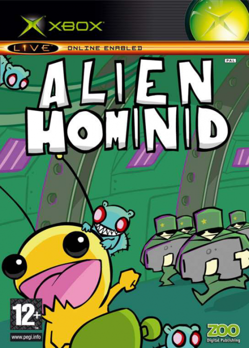 Alien Hominid box art
