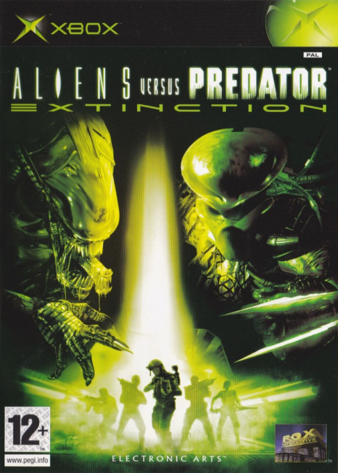 Aliens Versus Predator - Extinction — box-2D (EU)