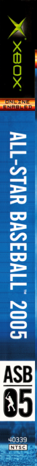 All-Star Baseball 2005 — box-2D-side (US)