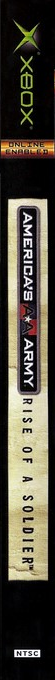 America's Army - Rise Of A Soldier — box-2D-side (US)