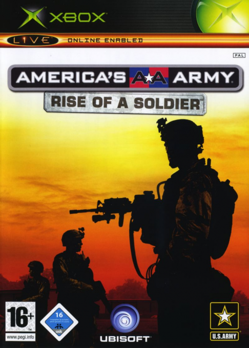 America's Army - Rise Of A Soldier — box-2D (EU)