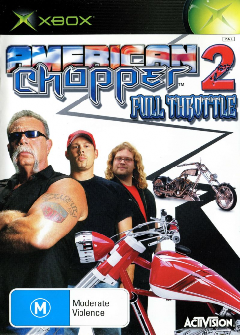 American Chopper 2 - Full Throttle — box-2D (AU)