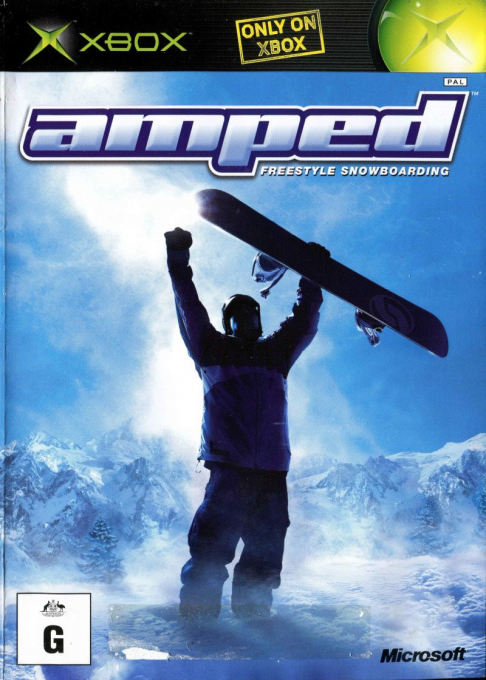 Amped - Freestyle Snowboarding — box-2D (AU)
