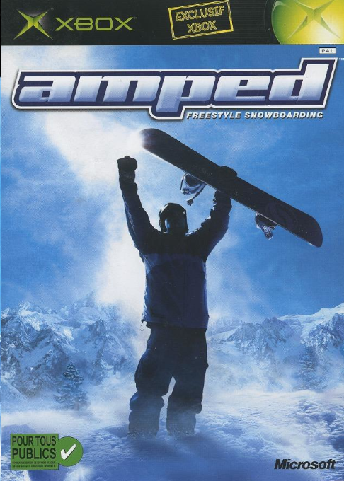 Amped - Freestyle Snowboarding — box-2D (FR)