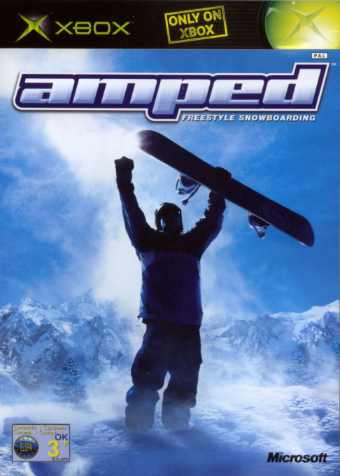 Amped - Freestyle Snowboarding — box-2D (UK)