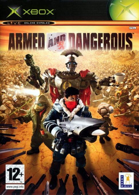 Armed And Dangerous — box-2D (EU)