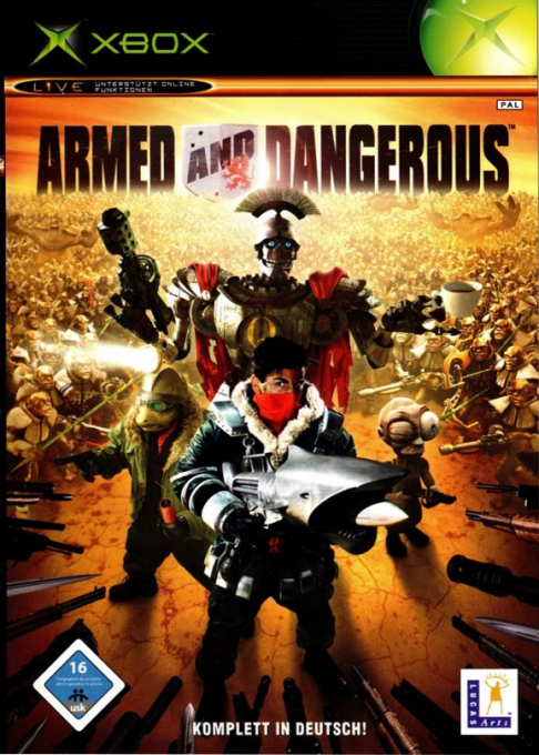 Armed And Dangerous — box-2D (DE)