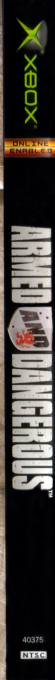 Armed And Dangerous — box-2D-side (US)