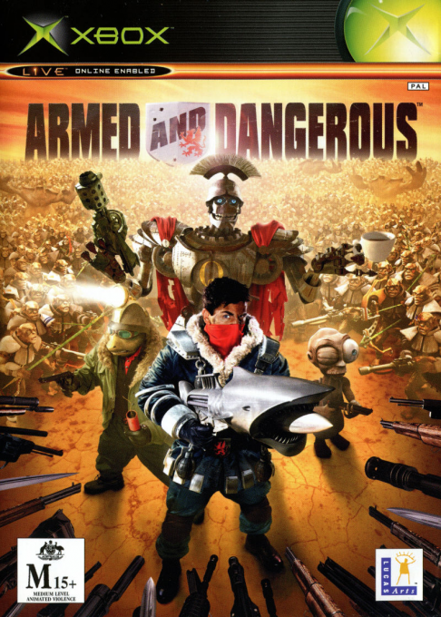 Armed And Dangerous — box-2D (AU)