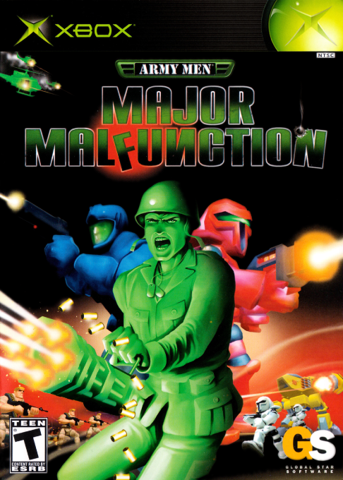 Army Men - Major Malfunction box art